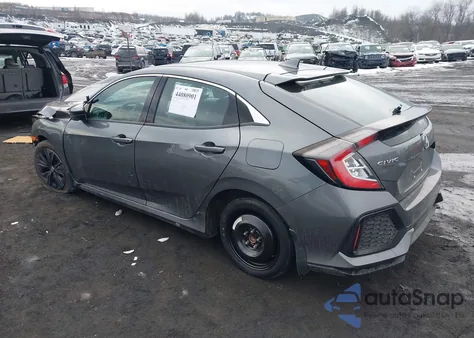 2019 Honda Civic Ex from USA, damaged, VIN SHHFK7H65KU402346